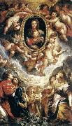 Peter Paul Rubens Madonna Adored by Angels painting